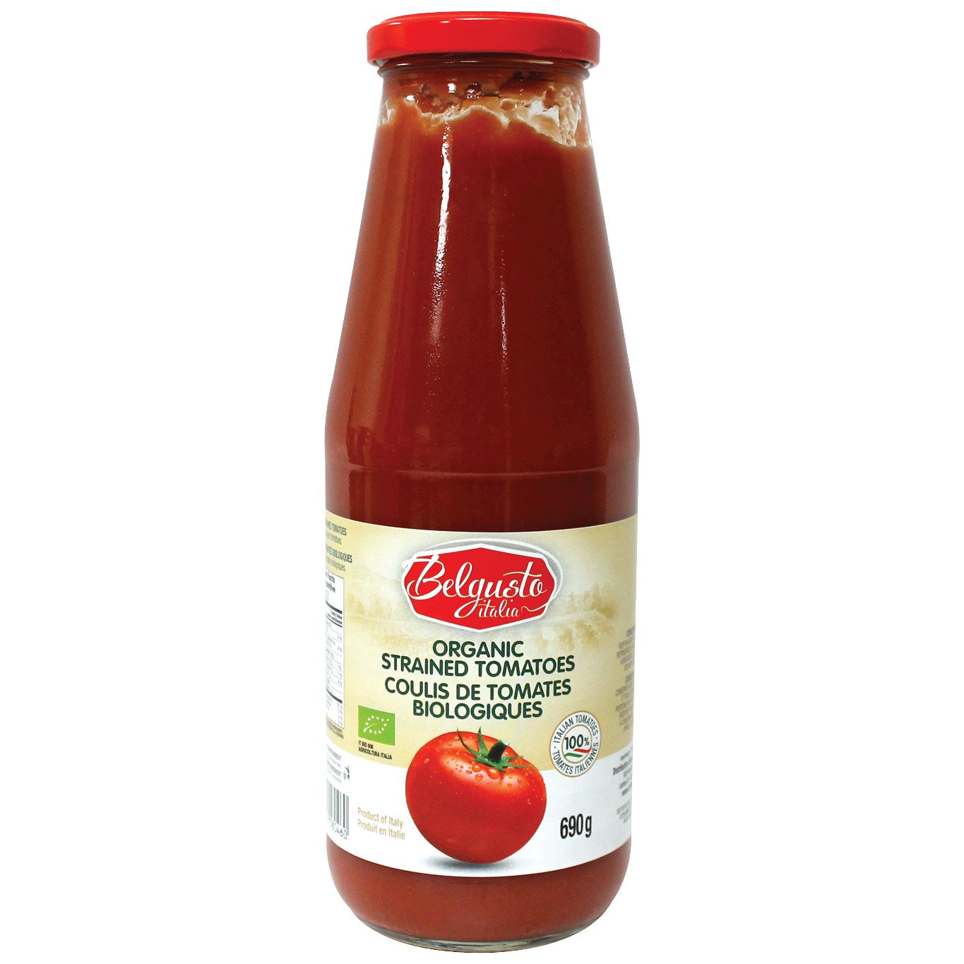 Organic Strained Tomatoes (Passata)