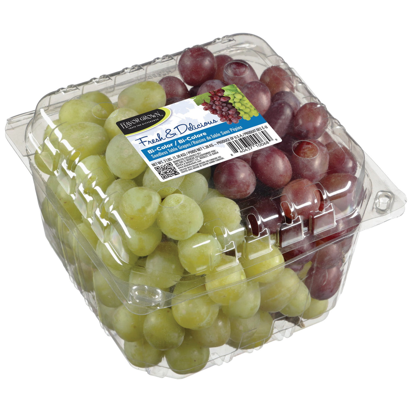 Bi-Color Seedless Table Grapes