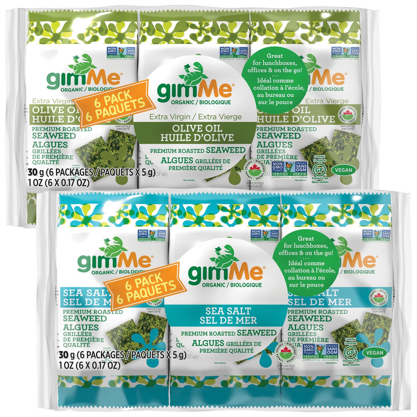 Organic Roasted Seaweed Snacks