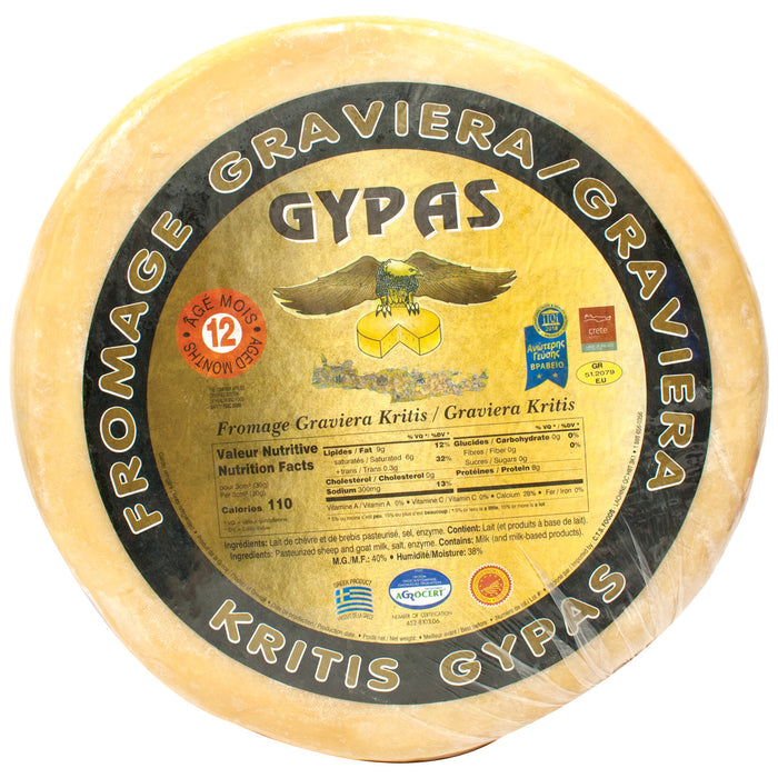 Cretan Sheep's Milk Cheese (Graviera)