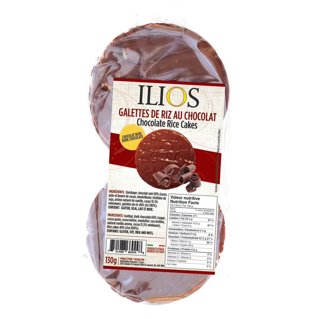Supermarché PA / Ilios Chocolate Rice Cakes 100g