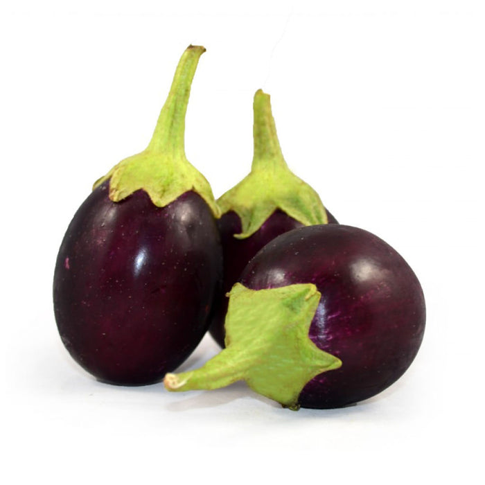 Young Indian Eggplants