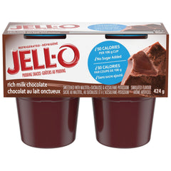Supermarché PA / Jell-o Rich Milk Chocolate Pudding Snack 424g