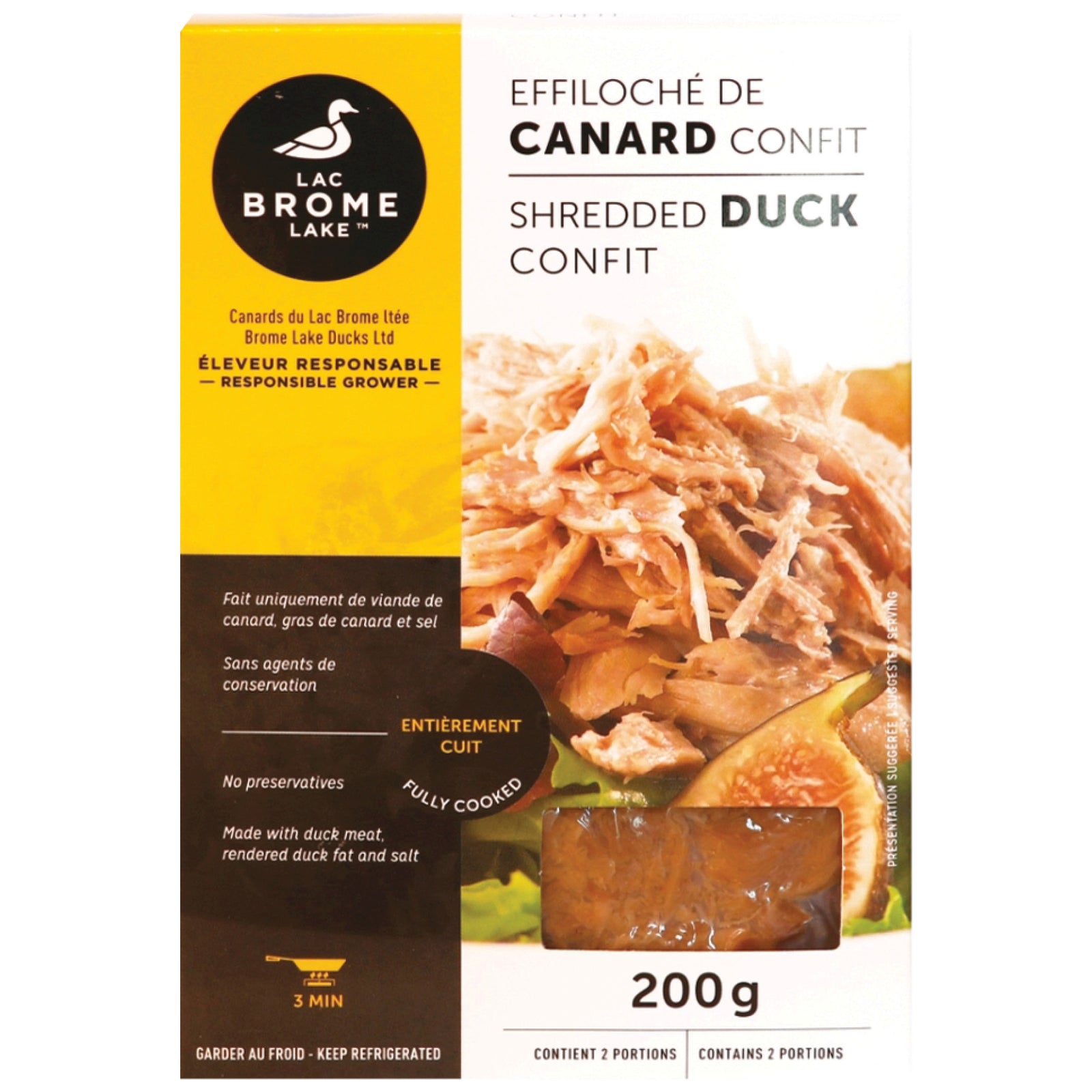 Shredded Duck Confit