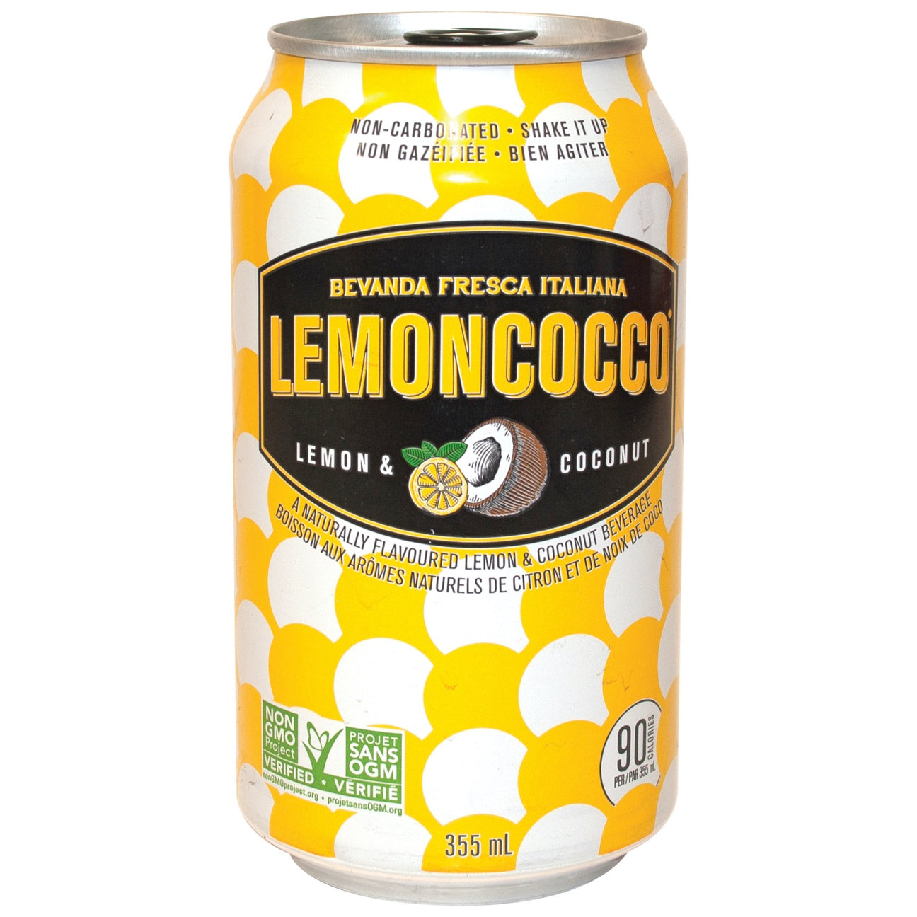 Non-Sparkling Lemon Coconut Beverage