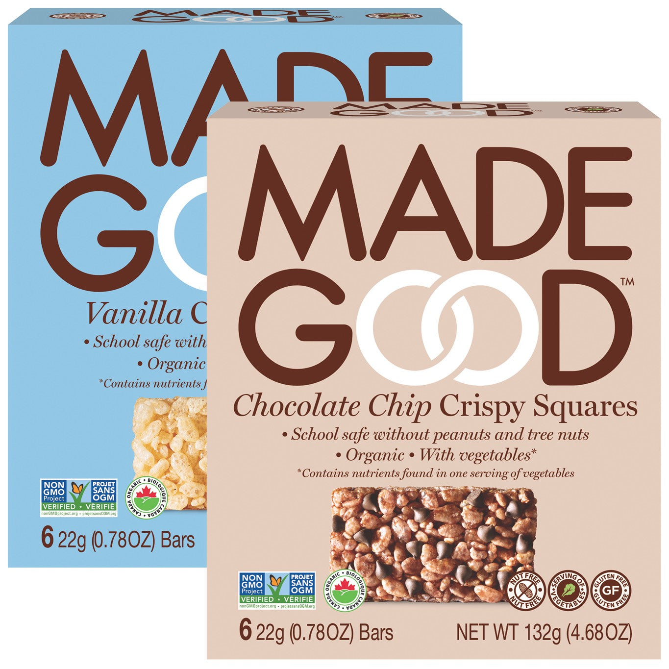 Organic Crispy Squares