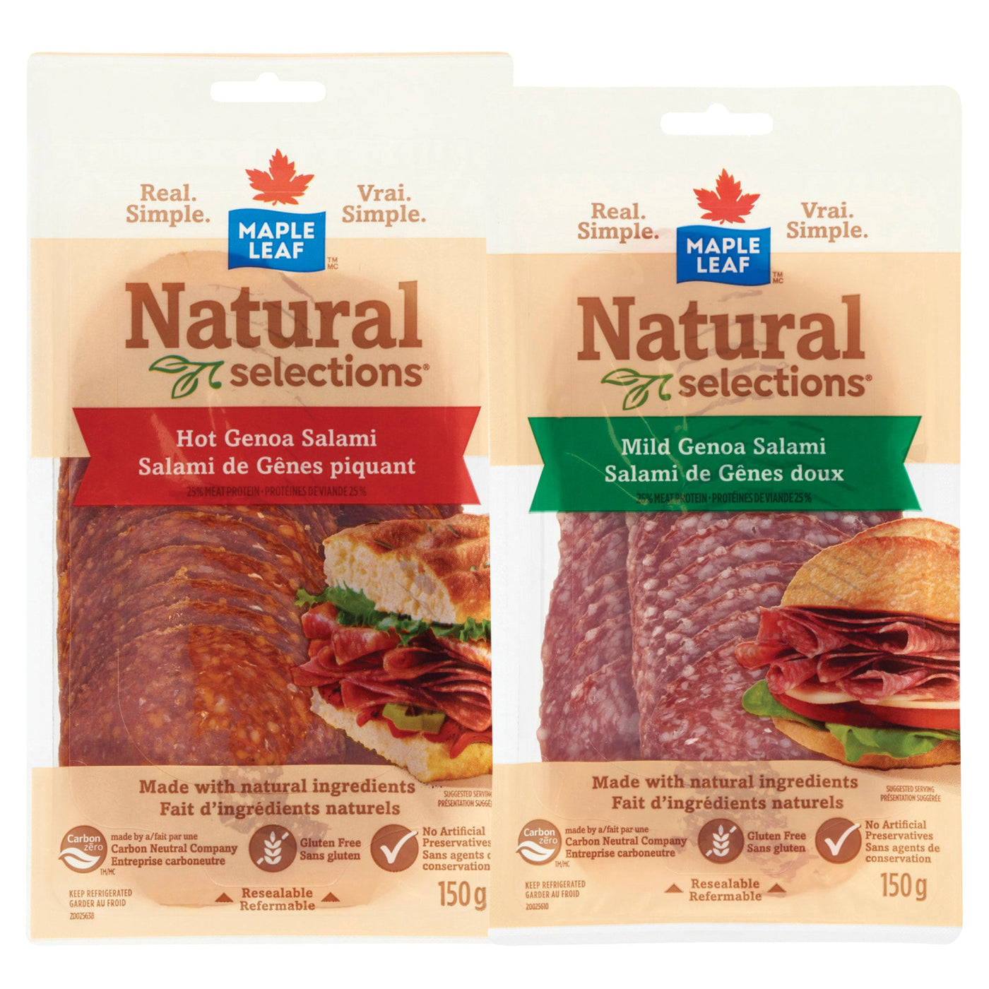 Supermarché PA / Natural Selections Genoa Salami 150g