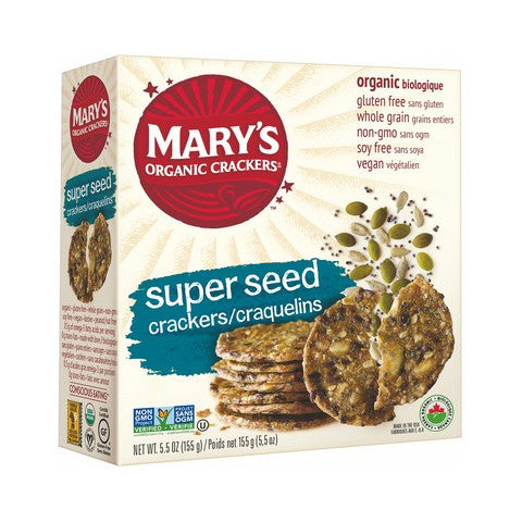 Organic Super Seed Crackers