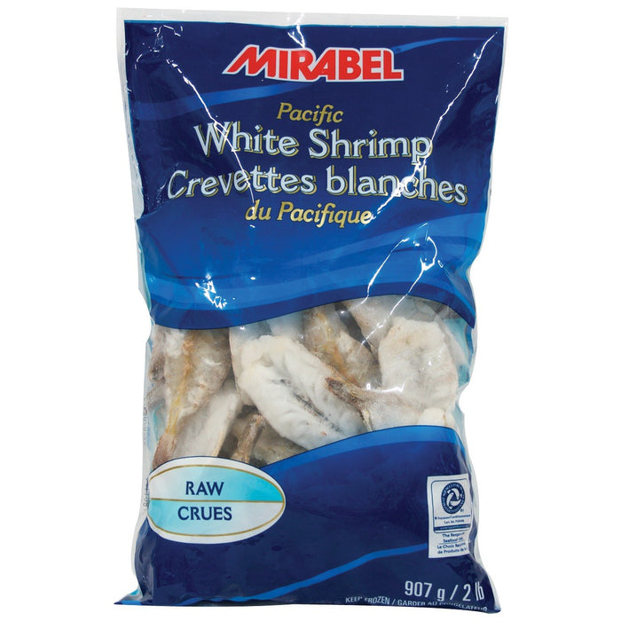 EZ Peel & Shell-on Raw Pacific White Shrimps 21/25