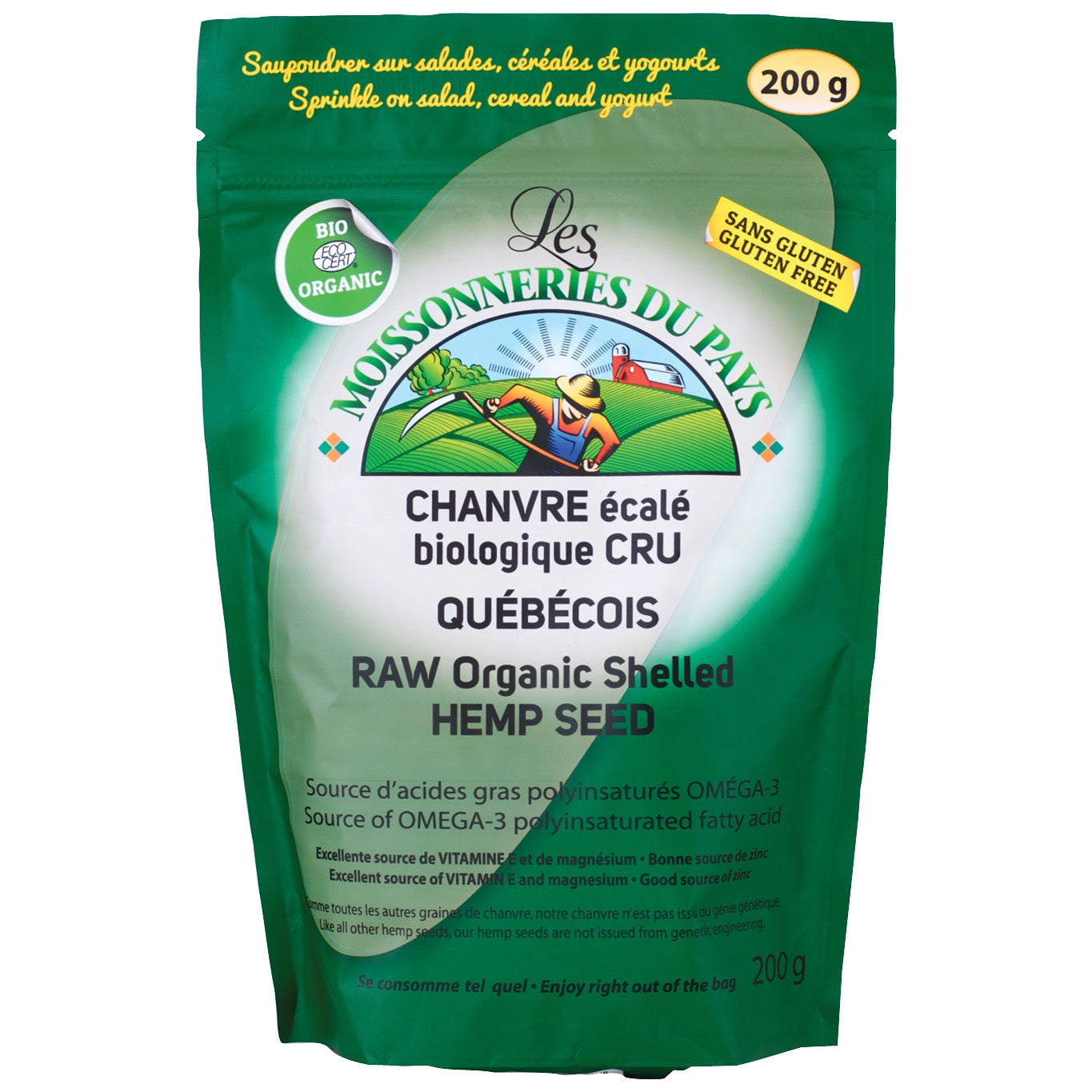 Raw Organic Hemp Seeds