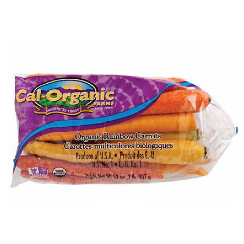 Organic Rainbow Carrots