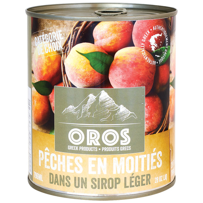 Canned Peaches in Light Syrup