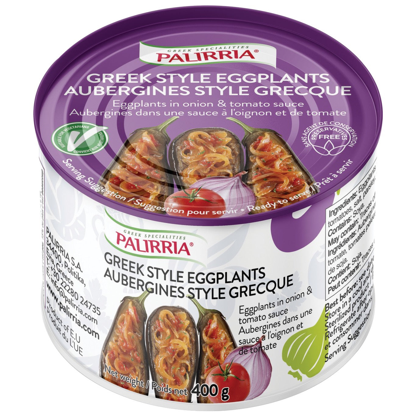 Greek Style Eggplants