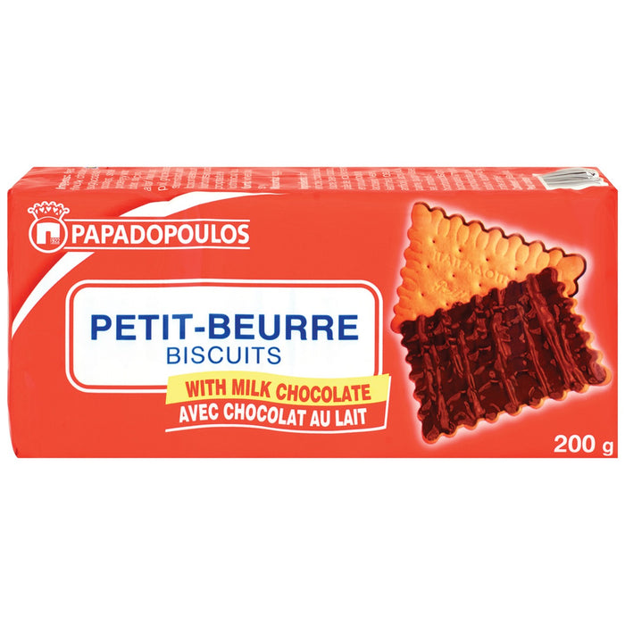Milk Chocolate Petit-Beurre Cookies