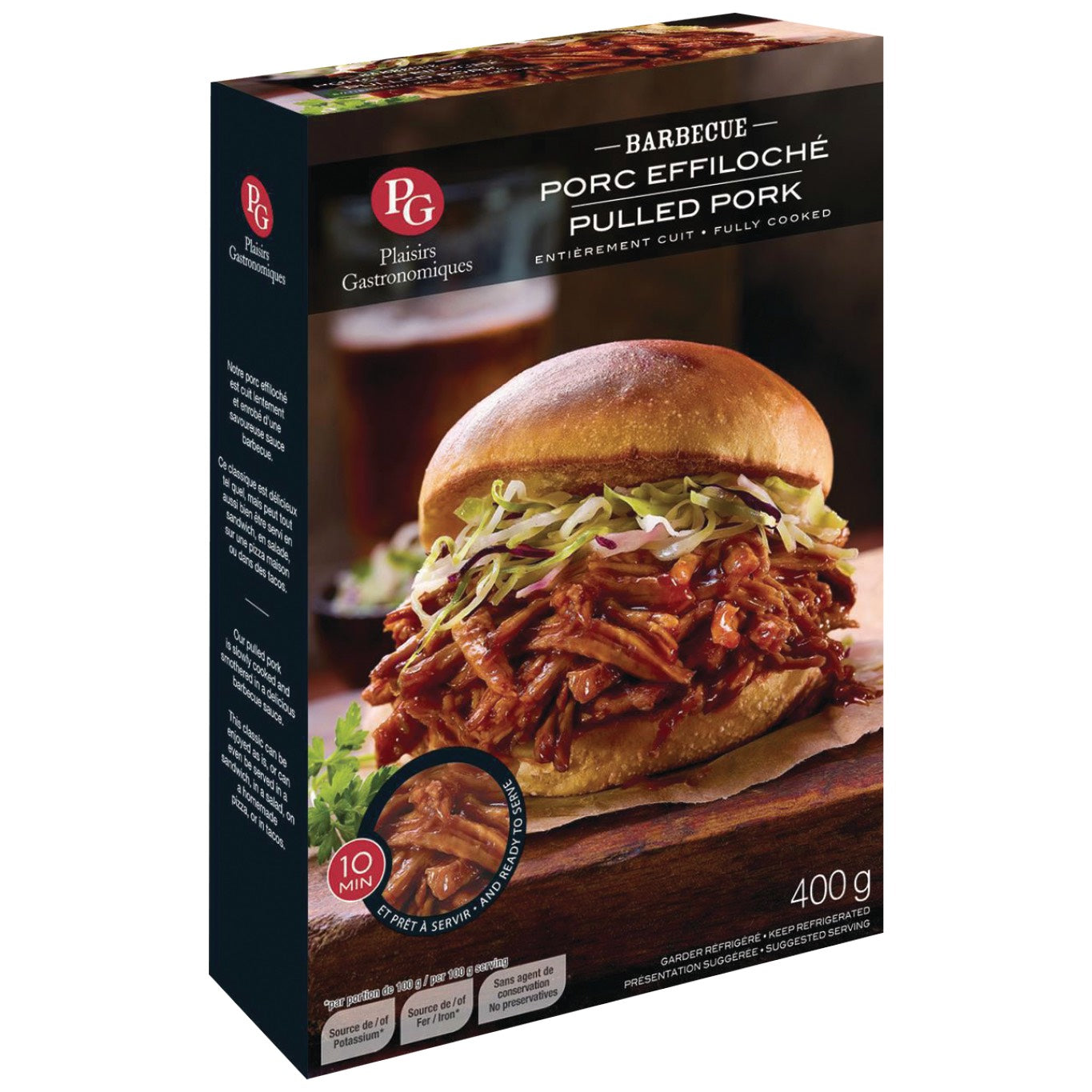 Barbecue pulled pork