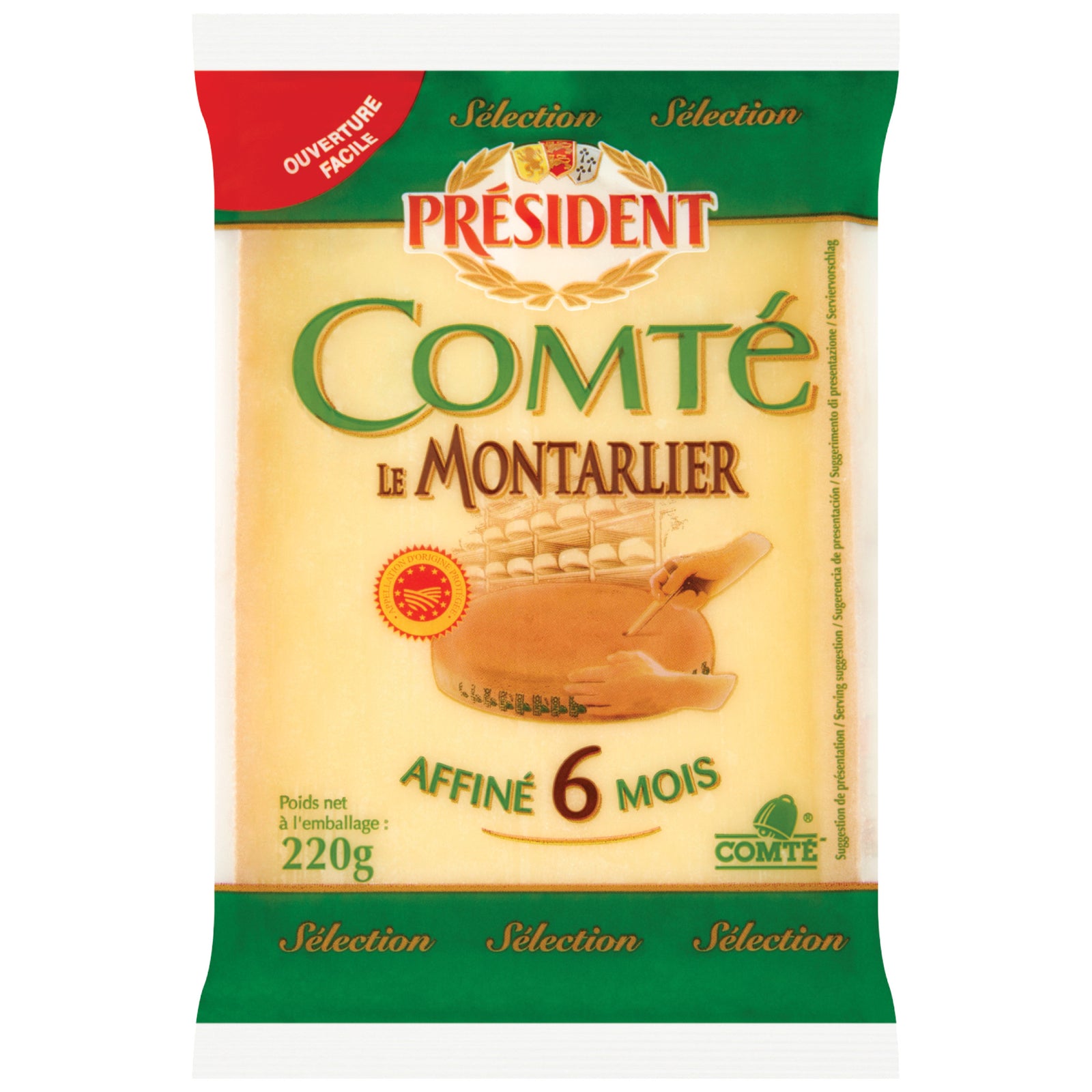 6 Months Aged Comté Le Montarlier Cheese