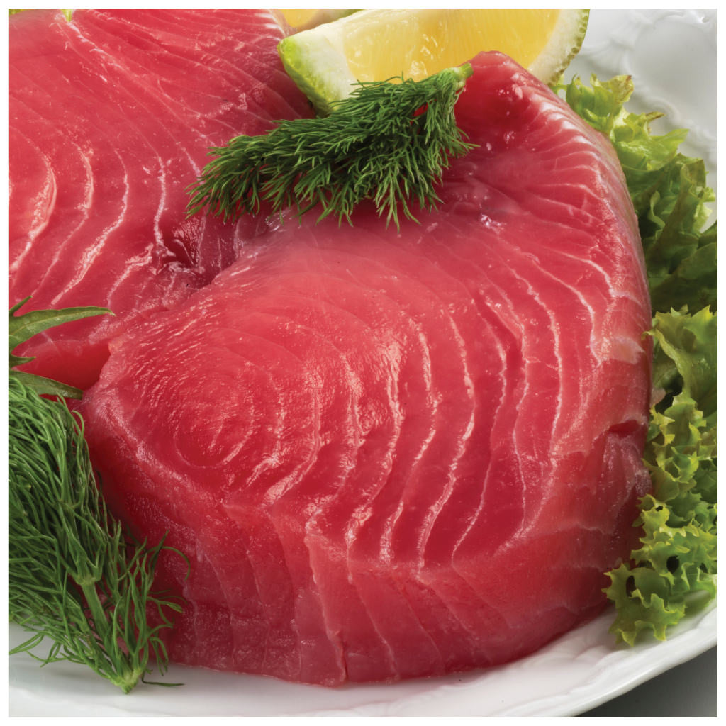 Thawed Red Tuna Steak