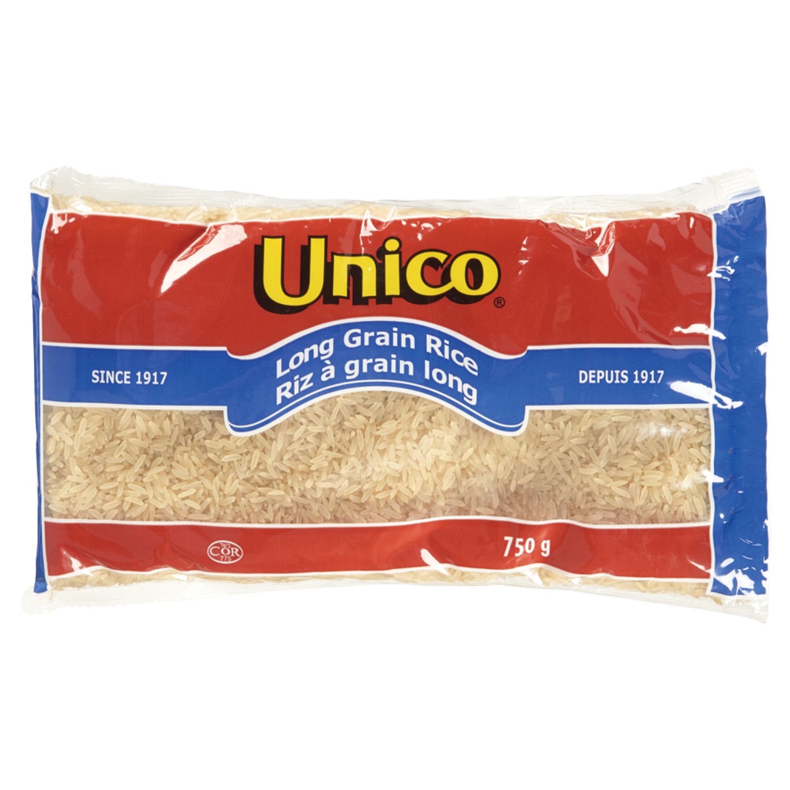 Unico Rice Supermarché PA / Unico Long Grain Rice 750g