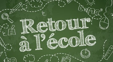 Retour à l'école