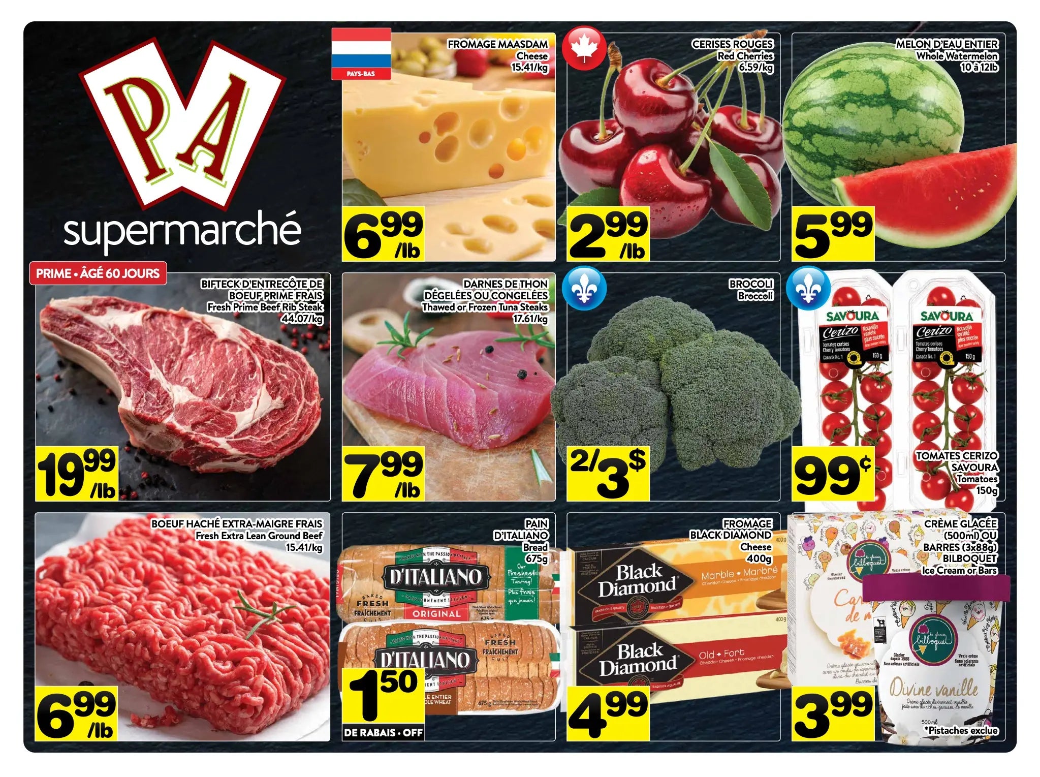 Supermarché PA Circulaire Flyer Page 1