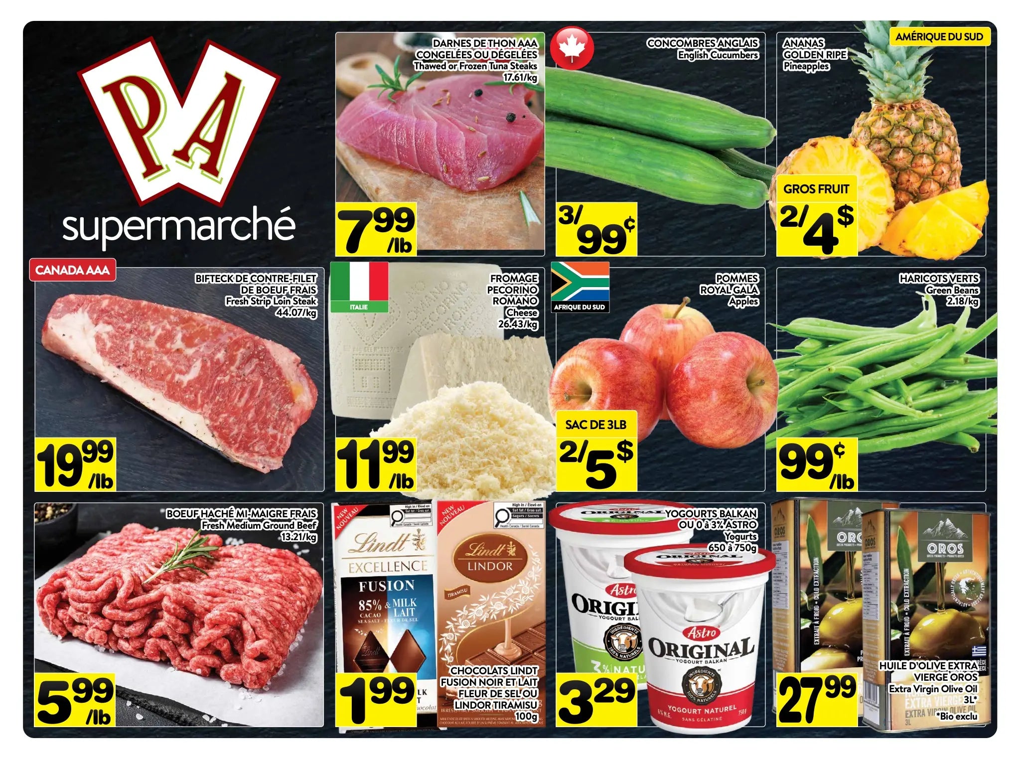 Supermarché PA Circulaire Flyer Page 1