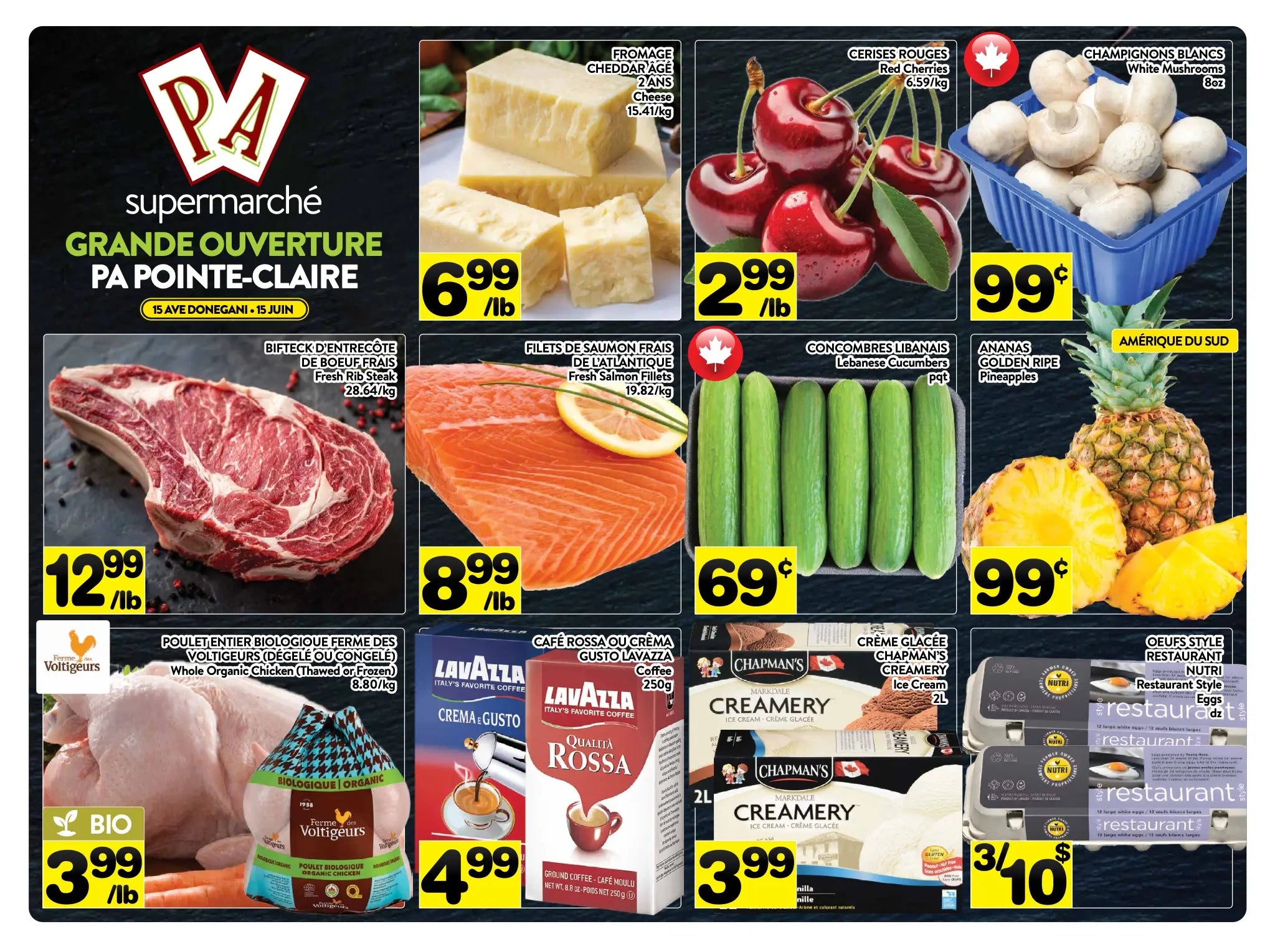Supermarché PA Circulaire Flyer Page 1