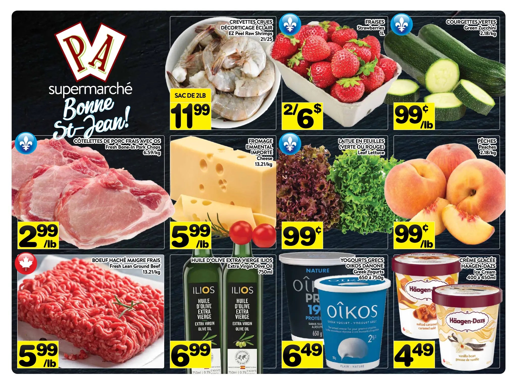 Supermarché PA Circulaire Flyer Page 1