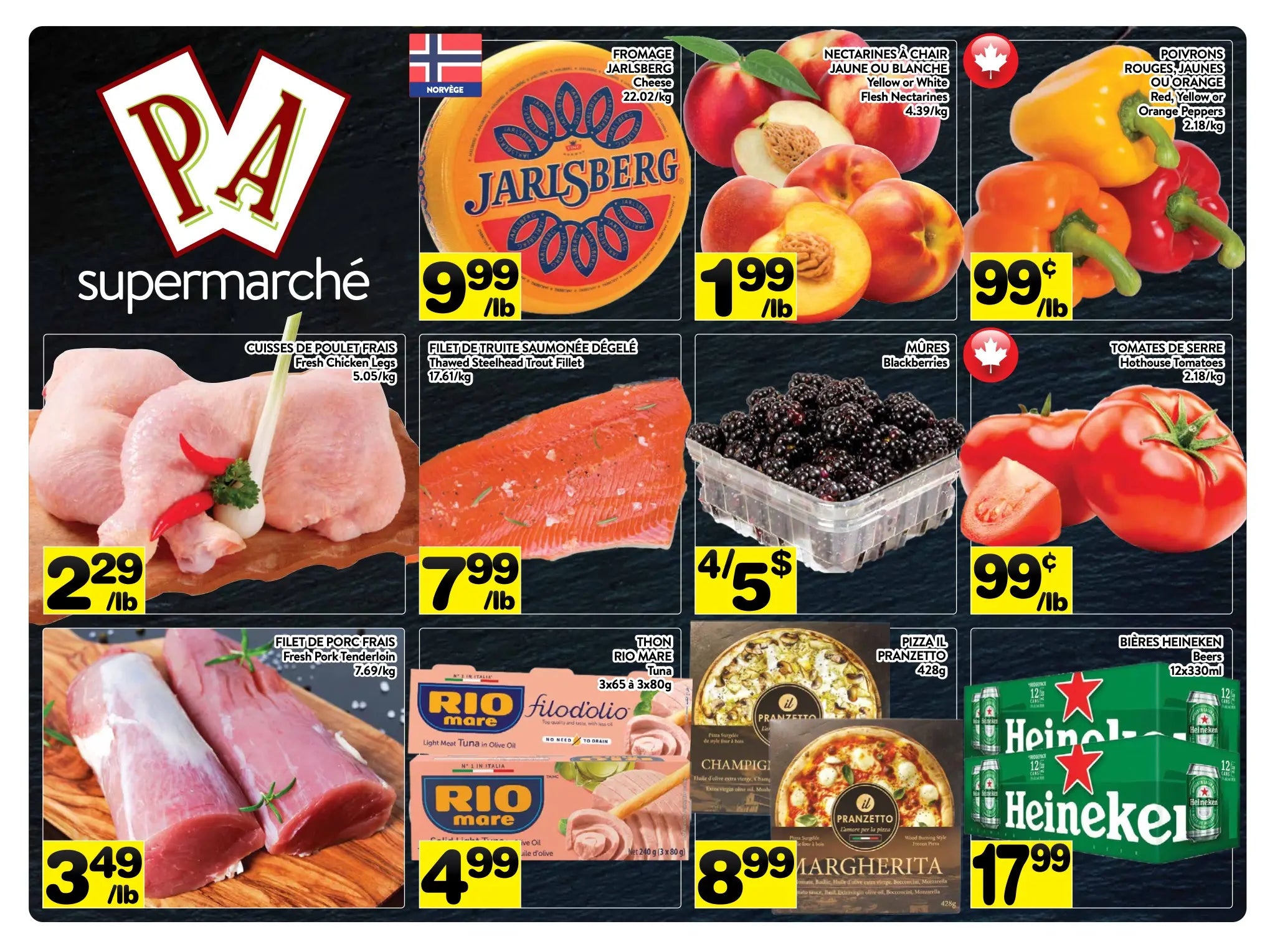 Supermarché PA Circulaire Flyer Page 1