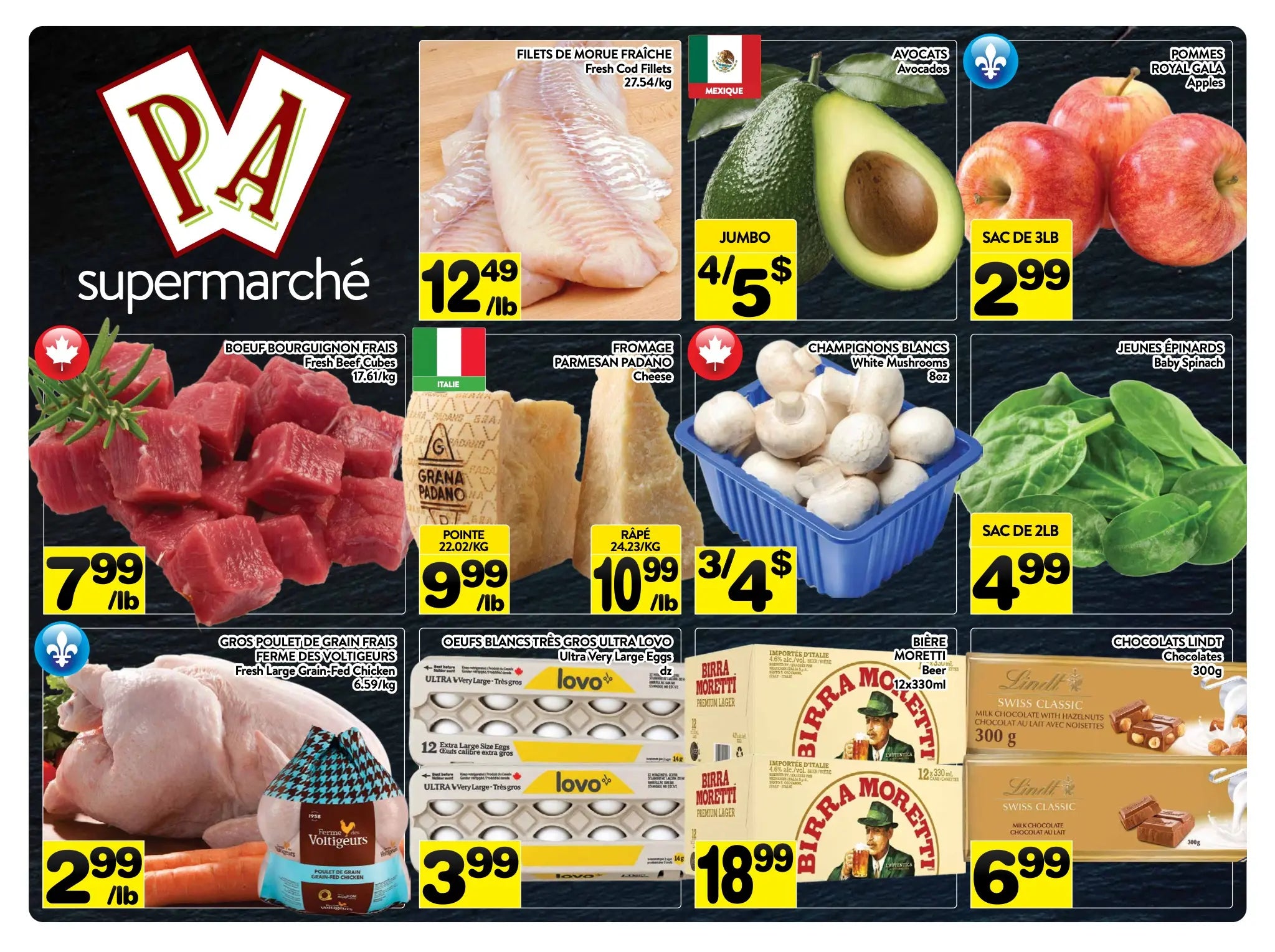 Supermarché PA Circulaire Flyer Page 1