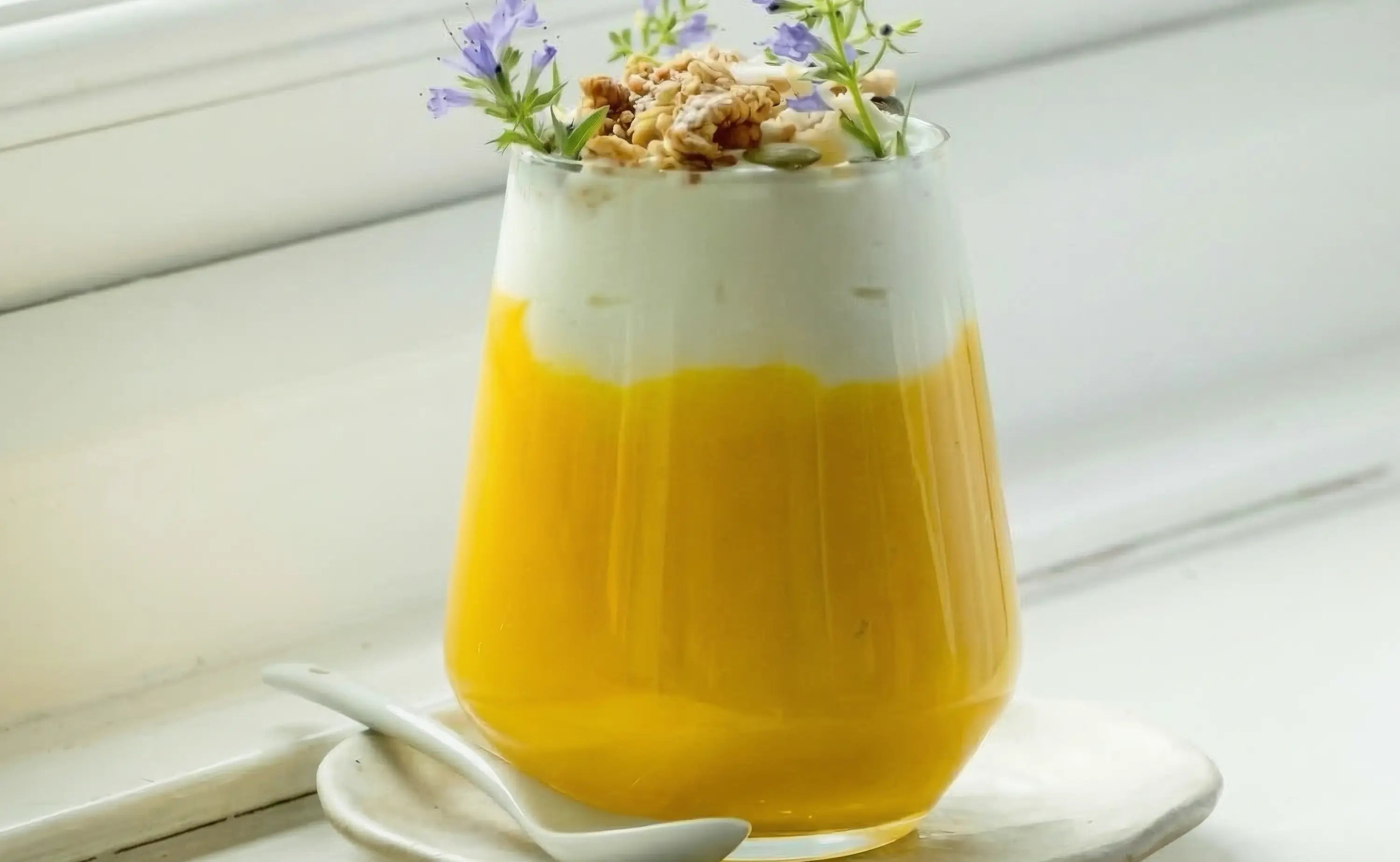 Panna cotta à la mangue et coco
