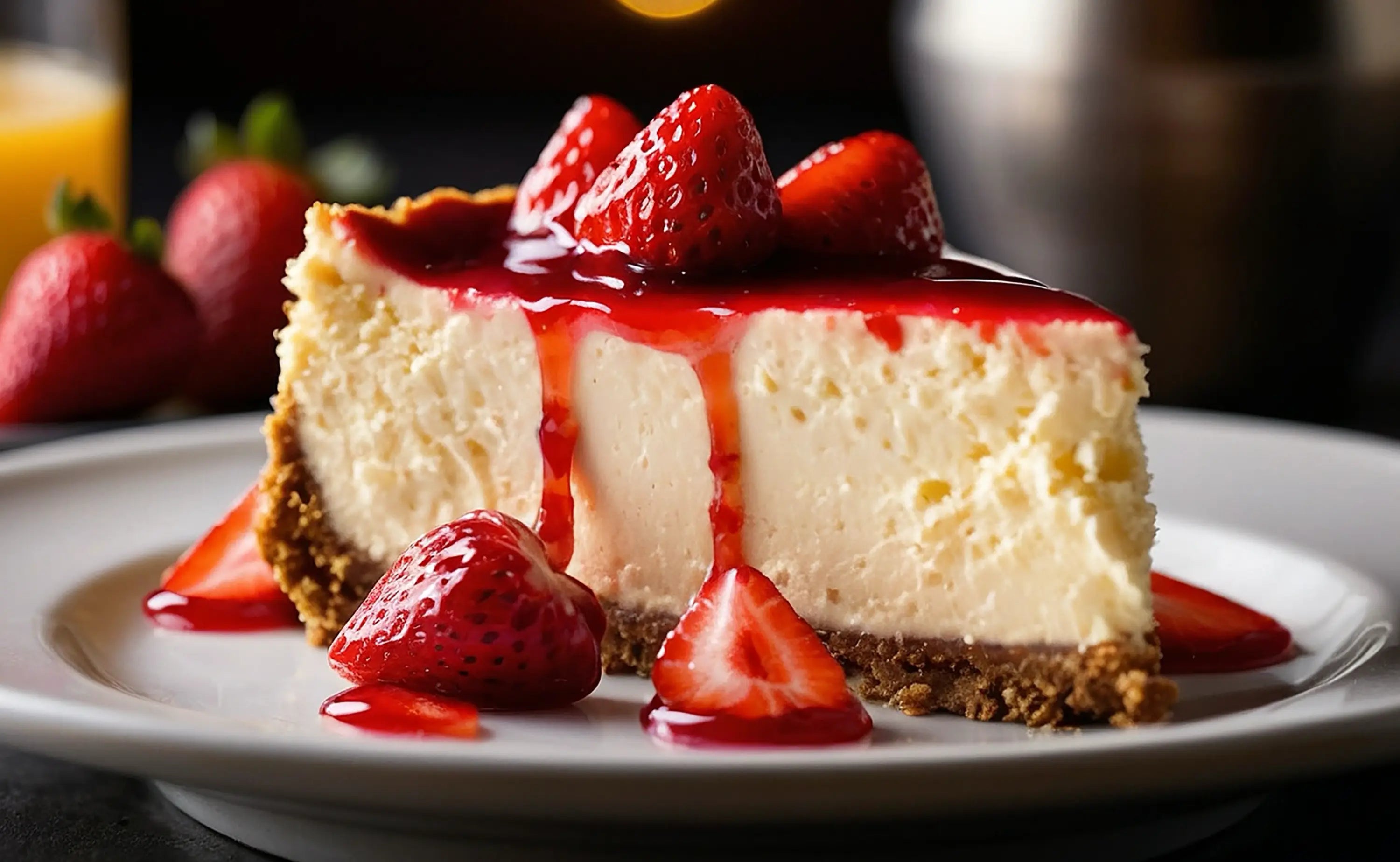 cheesecake aux fraises